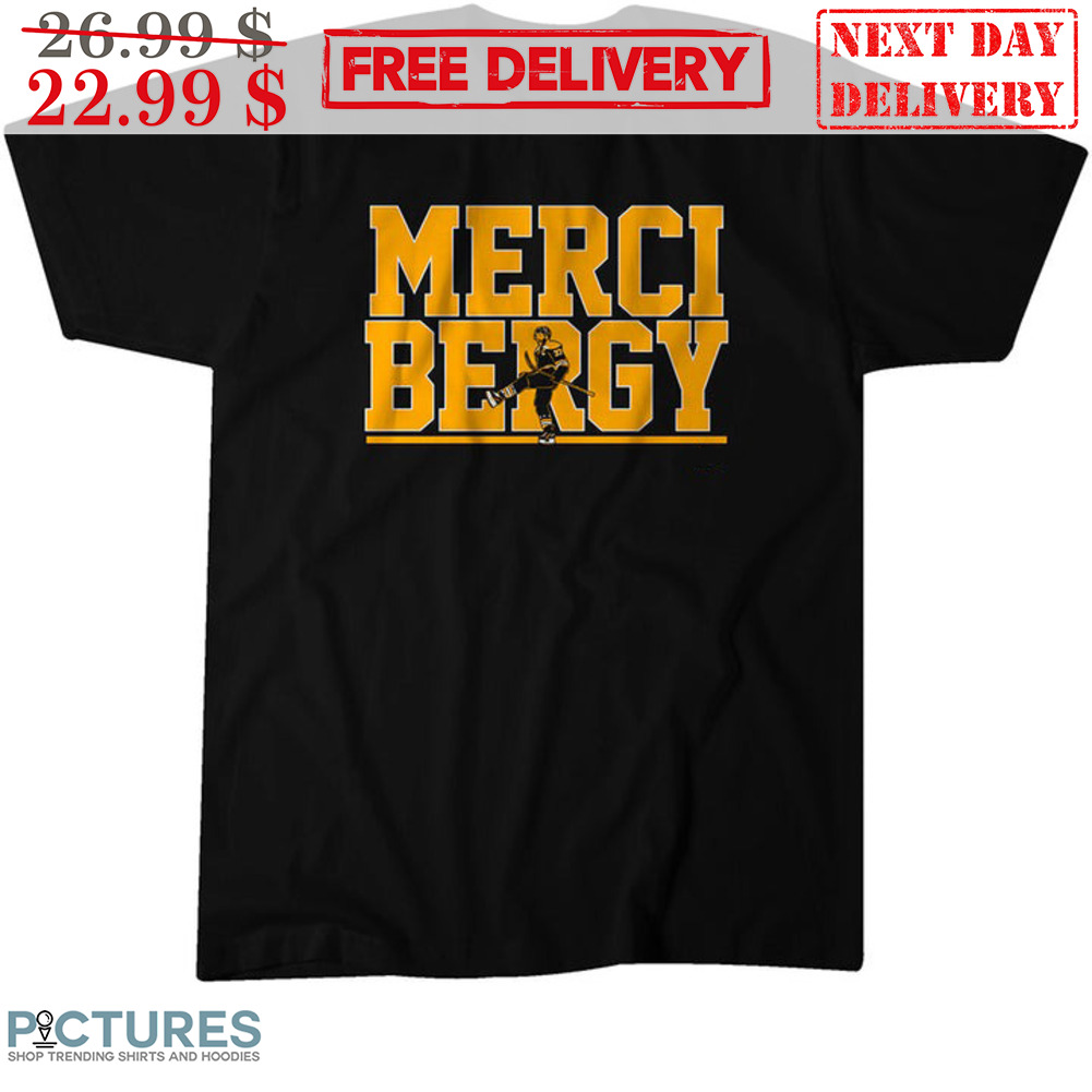 Patrice Bergeron Merci Bergy Boston Bruins Shirt