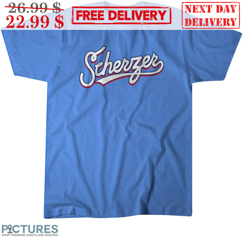 Max Scherzer Text Texas Rangers Shirt