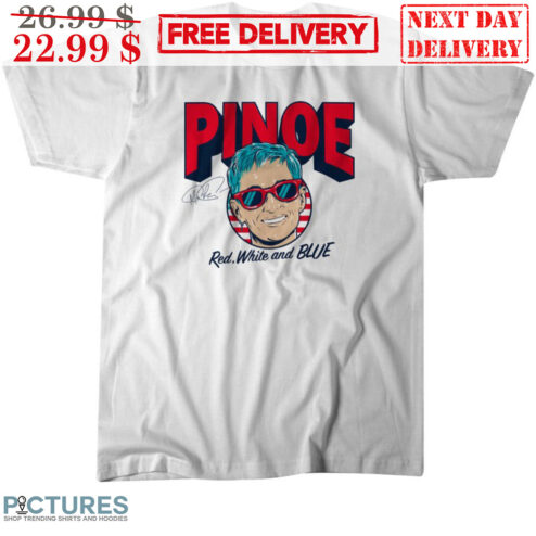 Megan Rapinoe Pinoe Red White And Blue Signature Reign FC Shirt