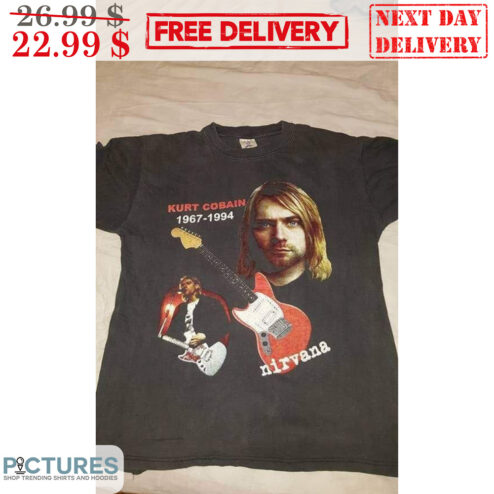 Kurt Cobain 1967-1994 Nirvana Vintage Shirt