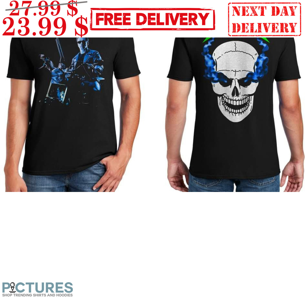 Terminator Pink Floyd Dark Side Of The Moon Skull Shirt