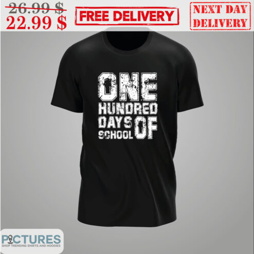 One Hundred Days Of School Vintage Shirt