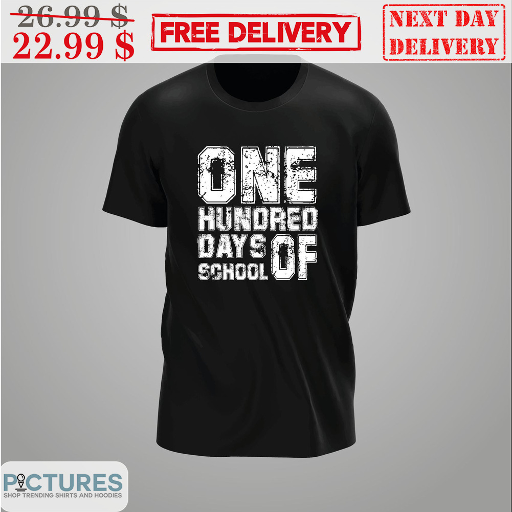 One Hundred Days Of School Vintage Shirt