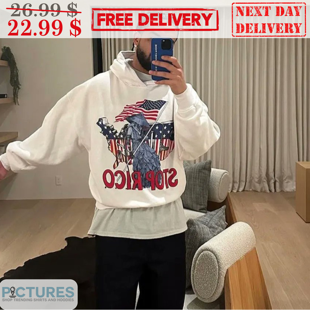 Stop Rice American Flag Shirt