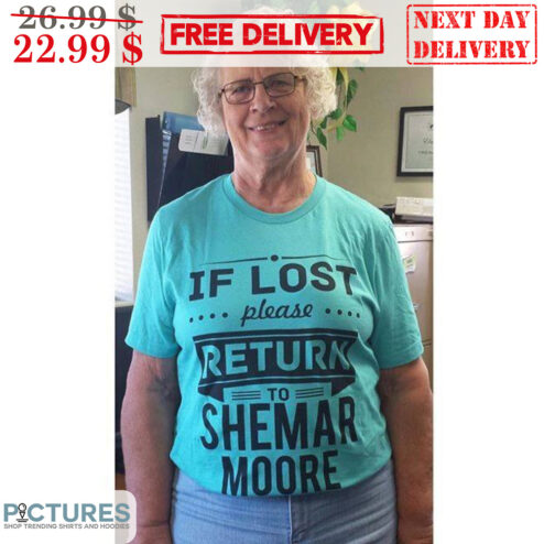 If Lost Please Return To Shemar Moore Shirt