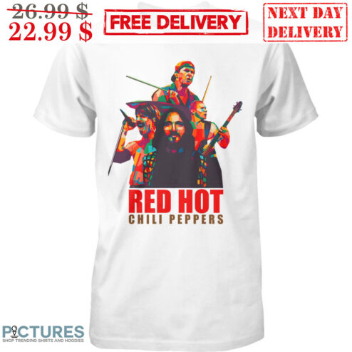 Red Hot Chili Peppers Graphic Art Shirt