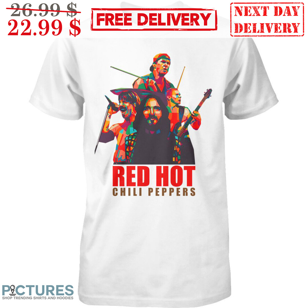 Red Hot Chili Peppers Graphic Art Shirt