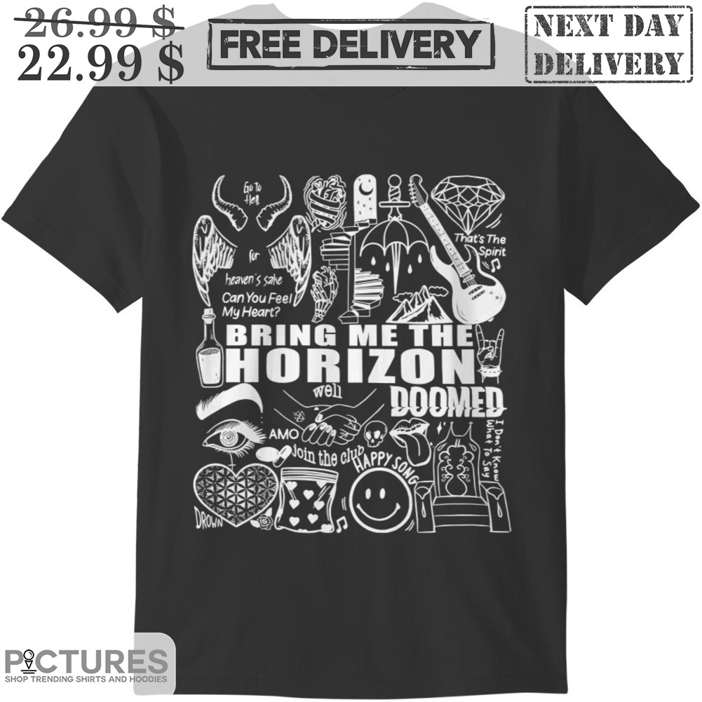 FREE shipping Bring Me The Horizon Doomed Graphic Shirt, Unisex tee,  hoodie, sweater, v-neck and tank top