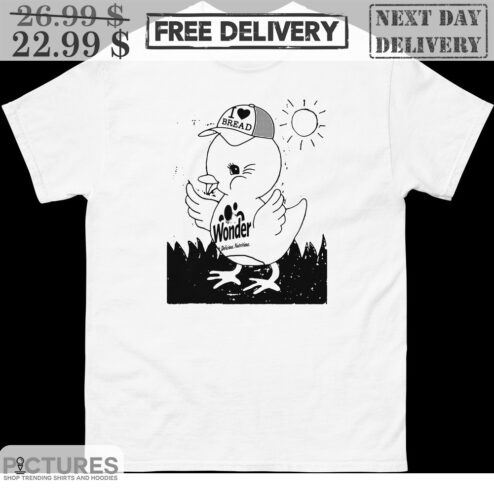Duck I Love Bread Wonder Shirt