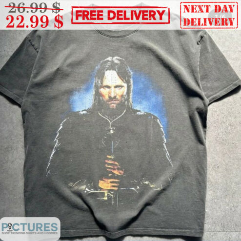 Aragorn Portrait Lord of the Rings Vintage Shirt
