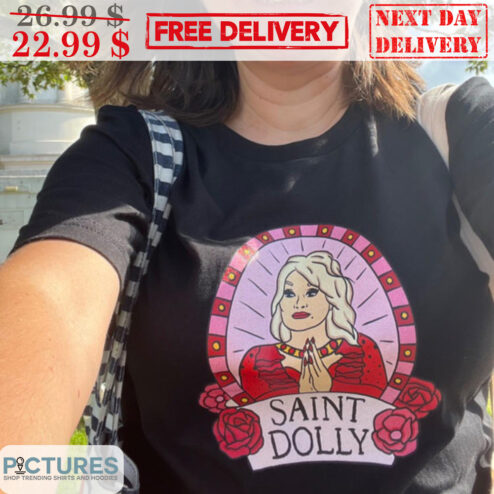 Saint Dolly Roses Flower Vintage Shirt