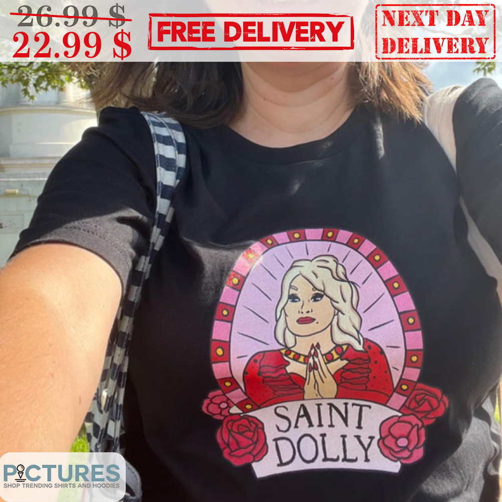 Saint Dolly Roses Flower Vintage Shirt