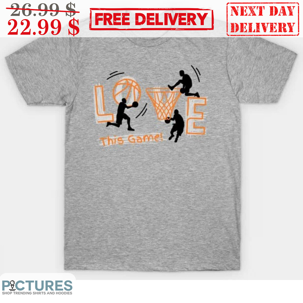 Basketball Love This Game Vintage Shirt