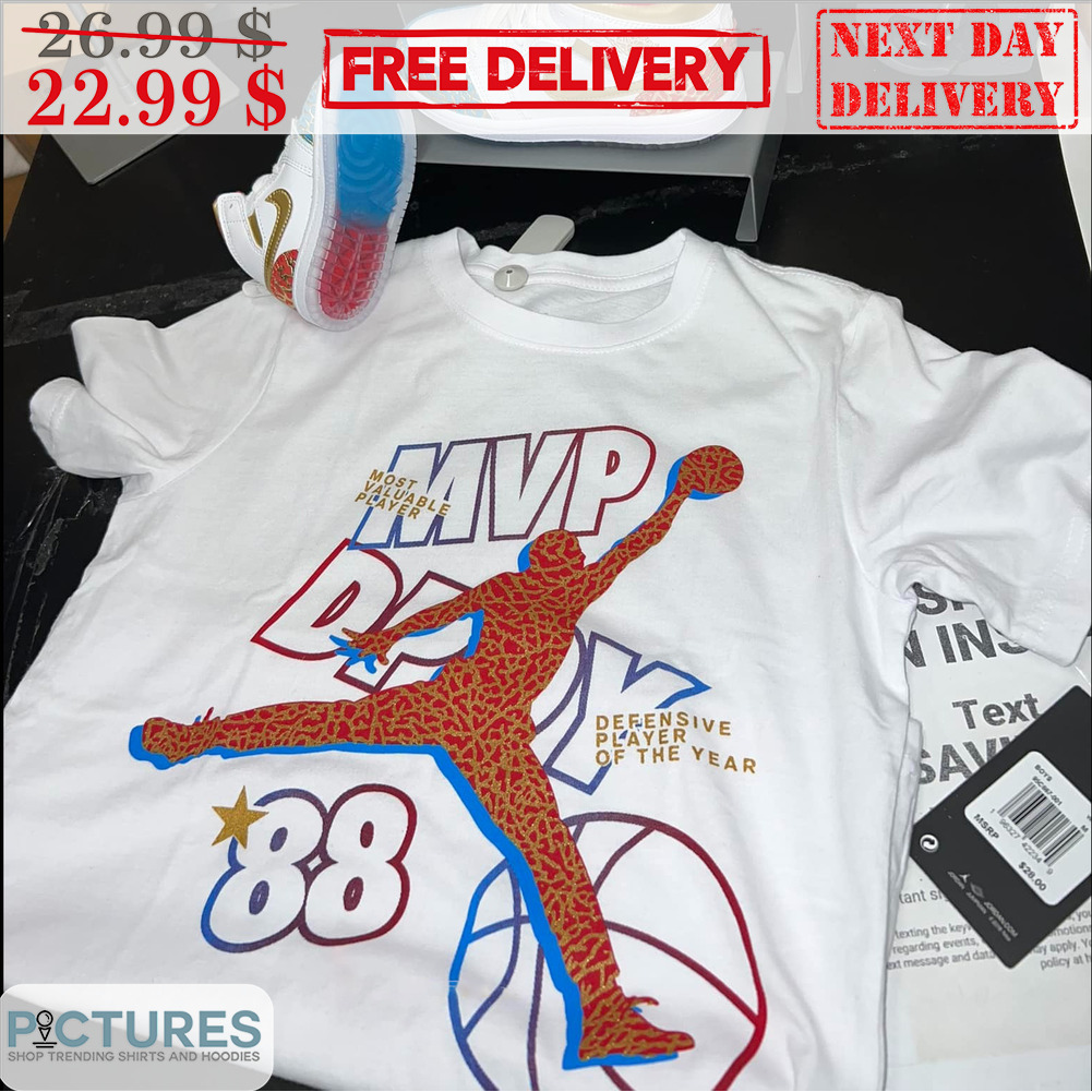MVP Dpoy Most Valuable Player Defensive Player Of The Year 88 NBA Shirt