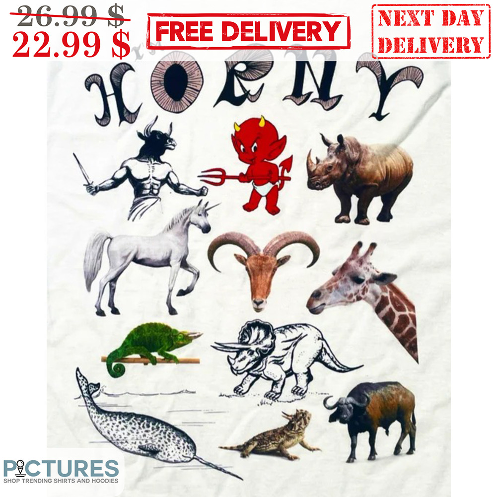 I'm Horny Devil Animals Shirt