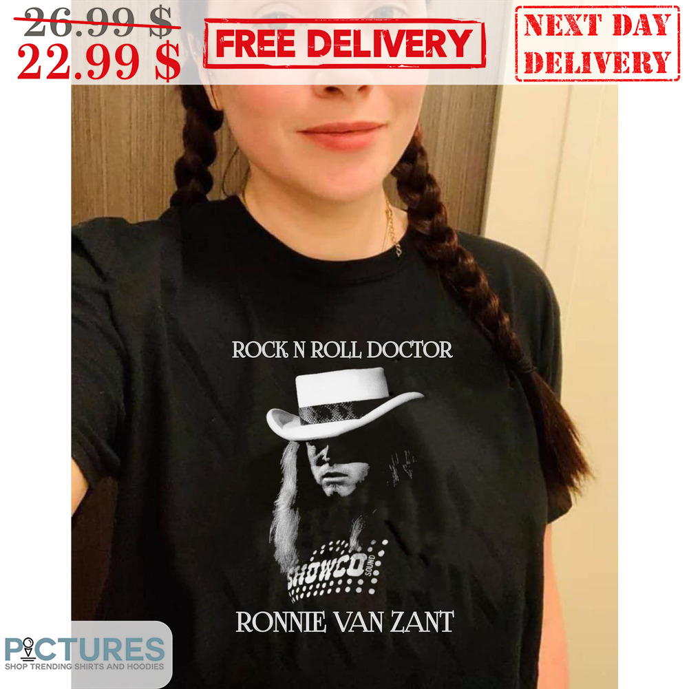 Rock N Roll Doctor Ronnie Van Zant Vintage Shirt