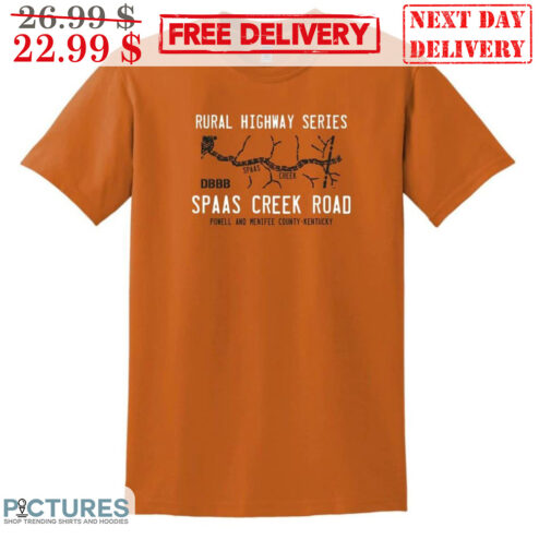 Rural Highway Series Spaas Creek Road Vintage Shirt