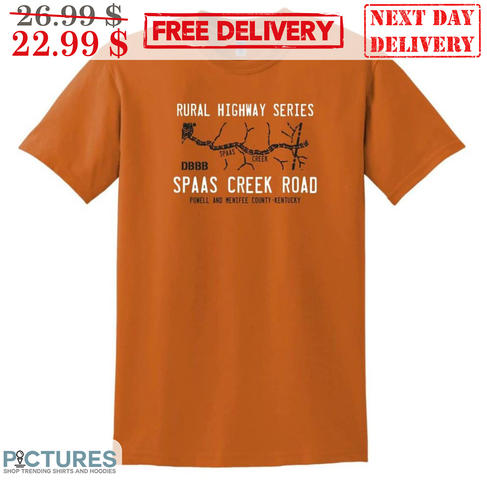 Rural Highway Series Spaas Creek Road Vintage Shirt