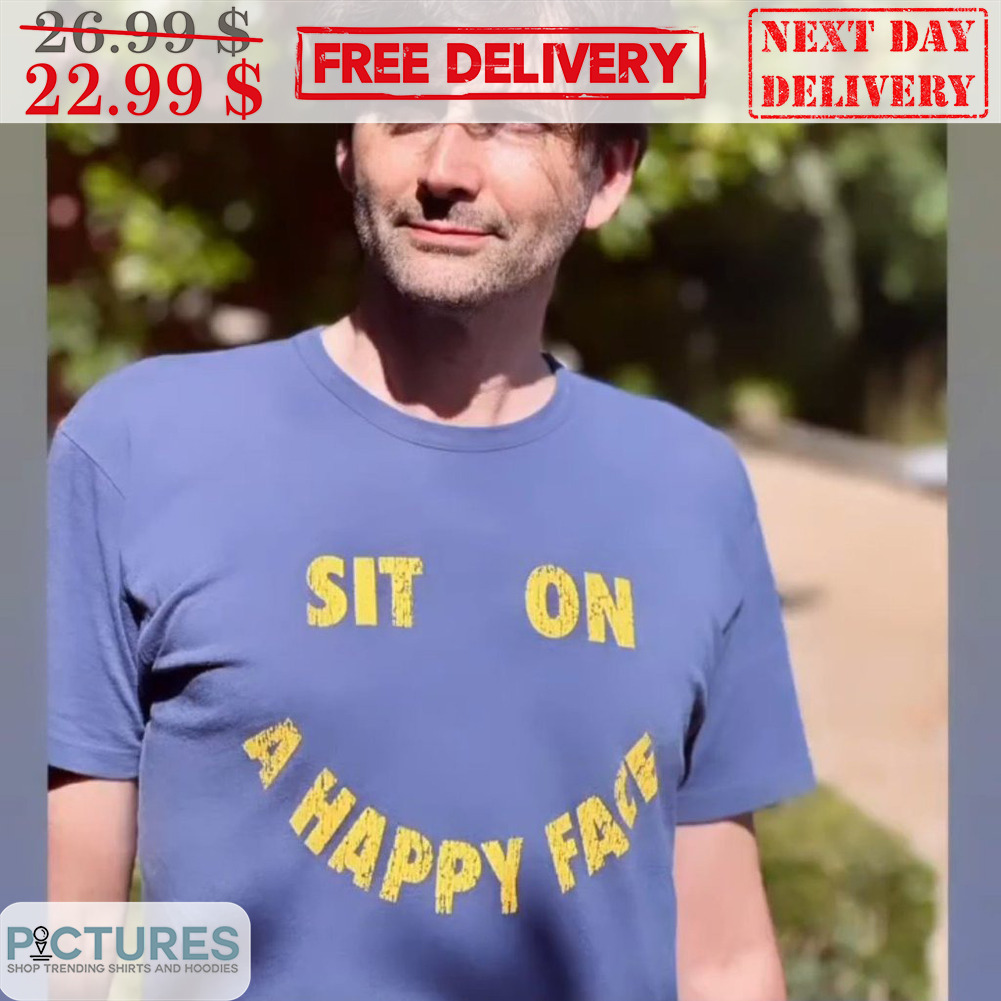 Sit On A Happy Face Vintage Shirt
