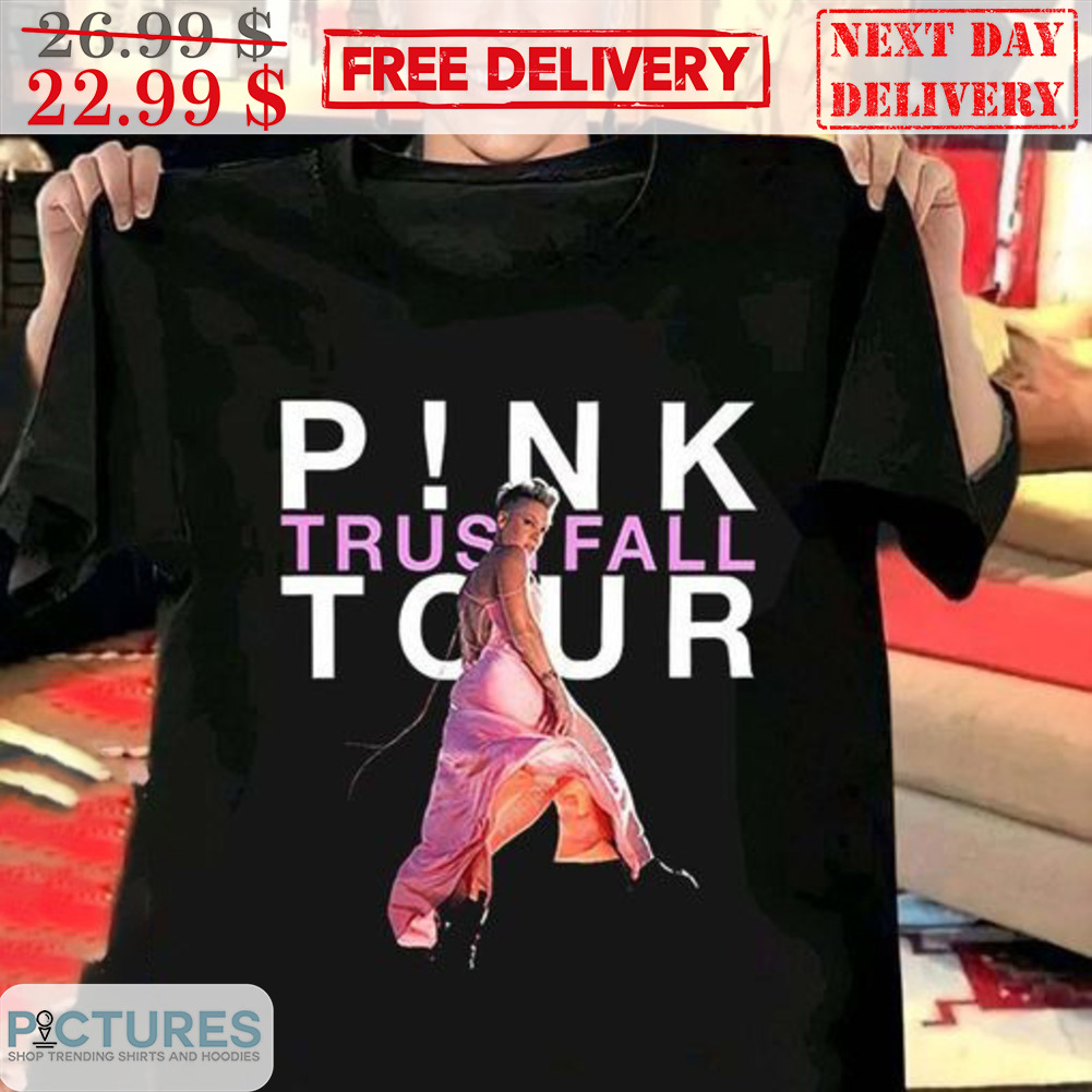 Pink Trust Fall Tour Shirt