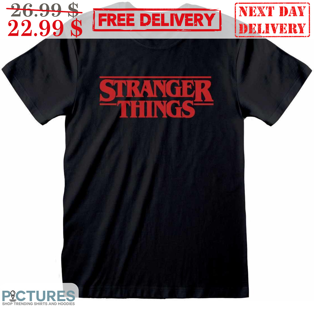 Stranger Things Logo Classic Shirt