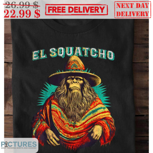 El Squatcho Big Foot Native American Shirt