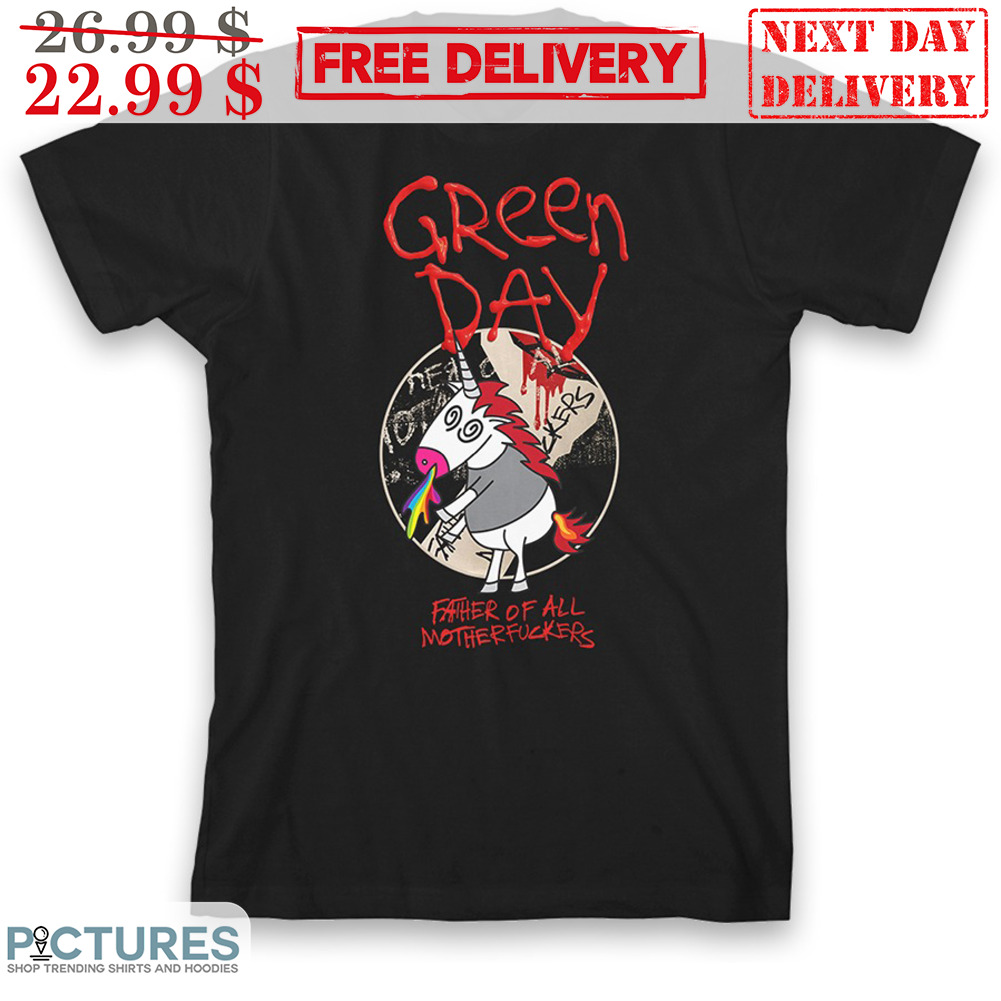 Green Day Father Of All Motherfuckers Unicorn Rainbow Shirt