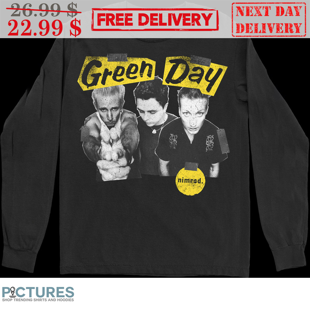 FREE shipping Green Day Nimrod Band Vintage Shirt, Unisex tee, hoodie,  sweater, v-neck and tank top