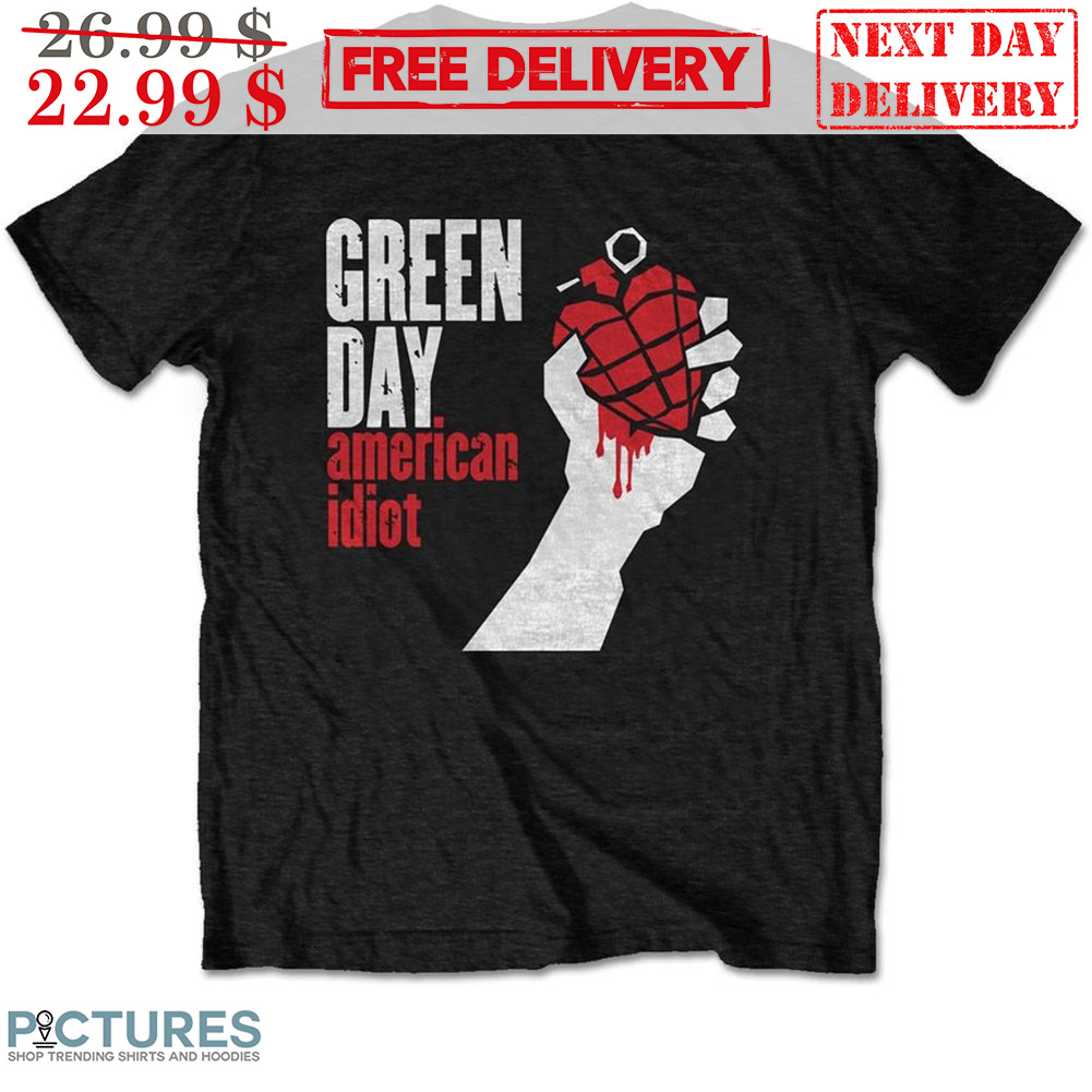 Heart Green Day American Idiot Shirt