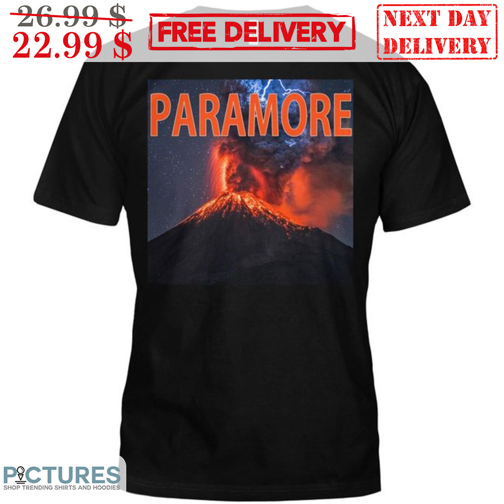 Colcano Paramore Band Shirt