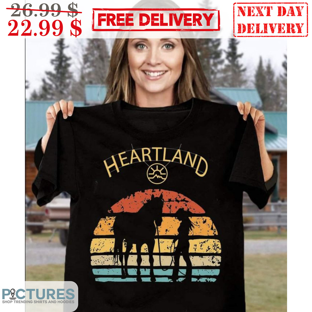 Cowgirl And Horses Heart Land Vintage Shirt