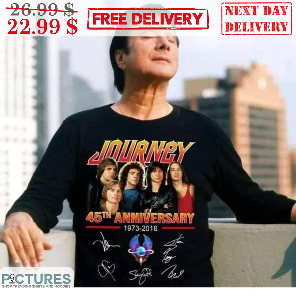 Journey 45th Anniversary Signature Shirt