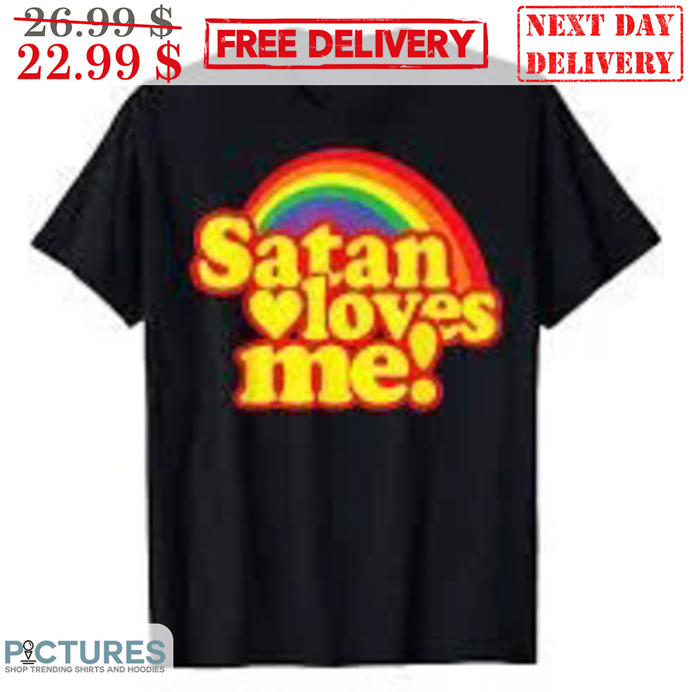 Rainbow Satan Loves Me LGBTQ Shirt