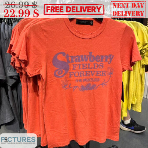 Strawberry Fields Forever The Beatles Vintage Shirt