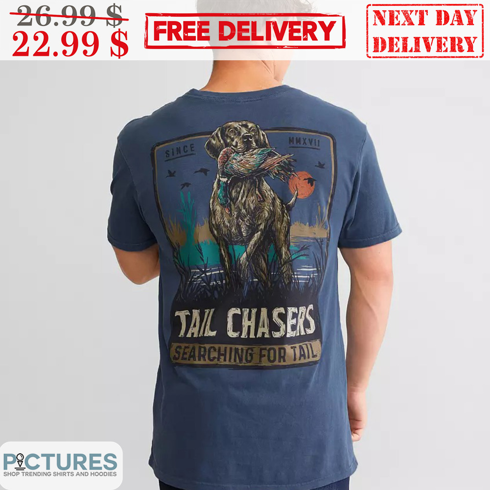 Dog Tail Chasers Searching For Tail Vintage Shirt