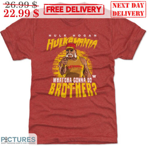 Hulk Hogan Hulkamania Whatcha Gonna Do Brother Vintage Shirt