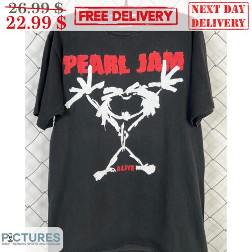 Pearl Jam Alive Rock Band Vintage Shirt