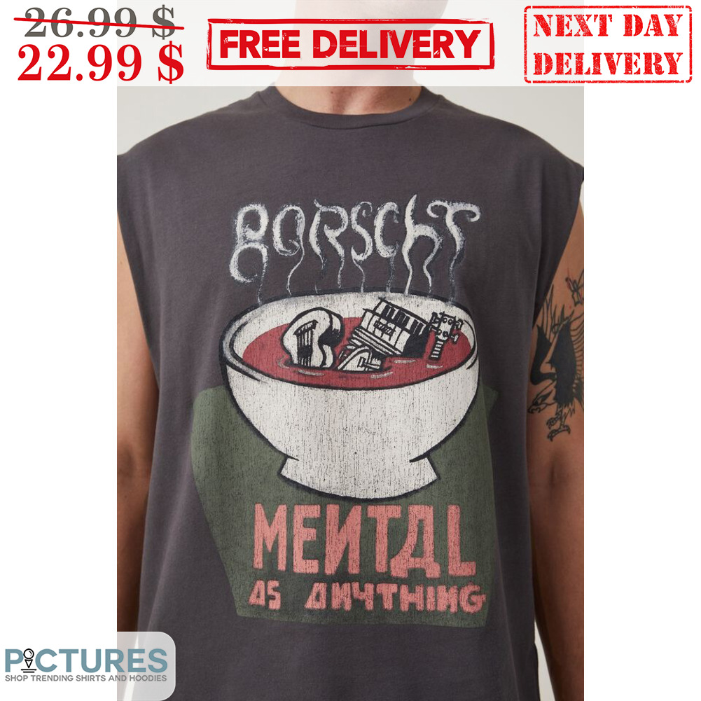 Porscht Mental 45 Anything Soup Vintage Shirt