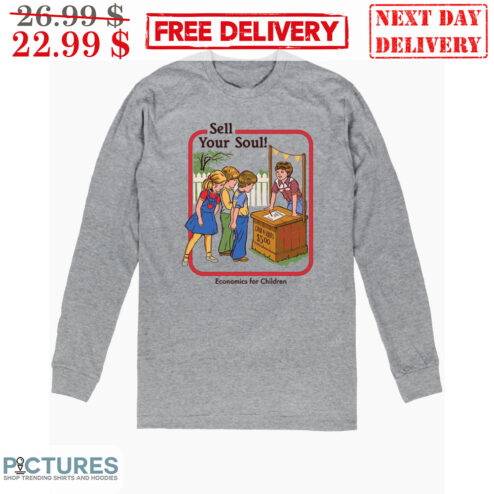 Sell Your Soul Economics For Children Vintage Shirt