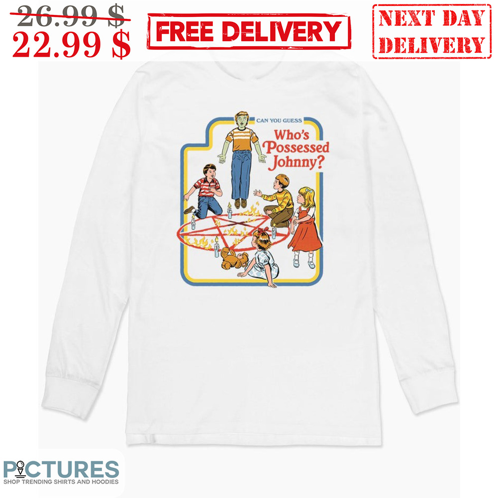 Steven Rhodes Can You Guess Who's Possessed Johnny Shirt