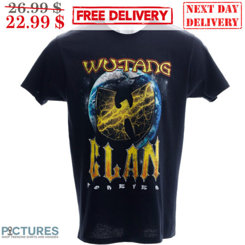 Wu-Tape Clan Forever Earth Lightning Shirt