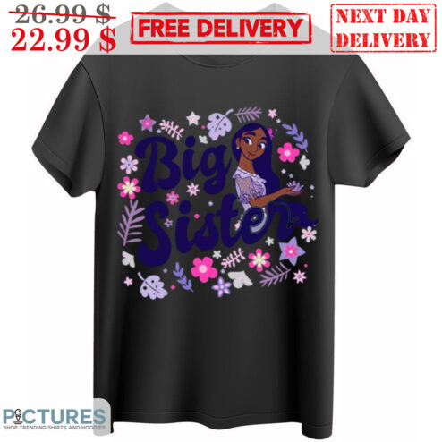 Encanto Isabela Big Sister Flower Shirt