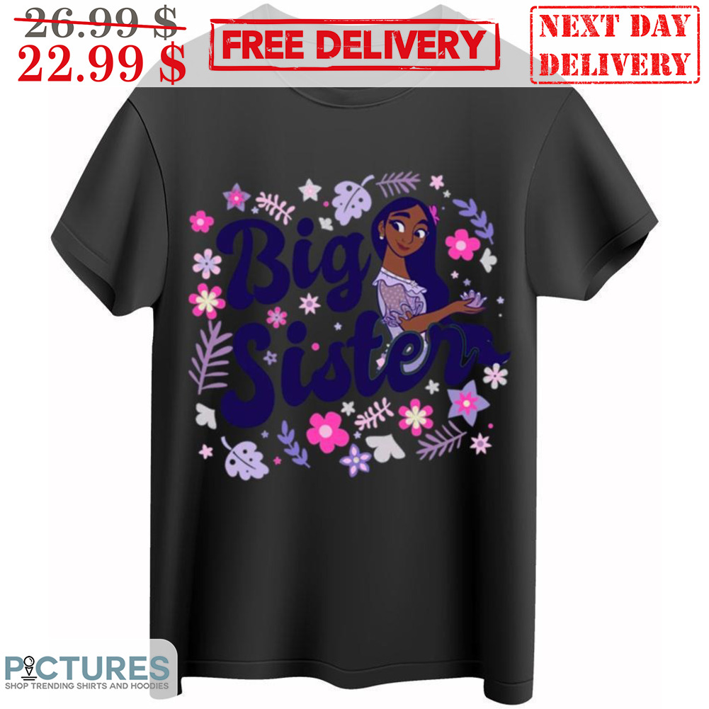 Encanto Isabela Big Sister Flower Shirt