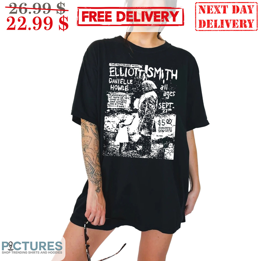 Radiohead Elliotti Smith Danielle Howle All Ages Vintage Shirt