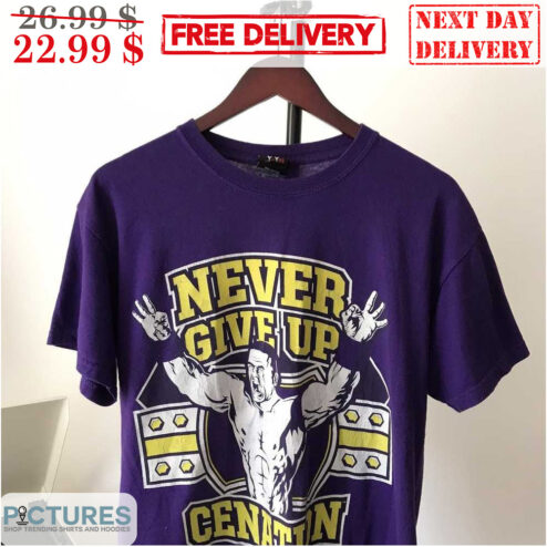 John Cena Never Give Up Cenation Shirt