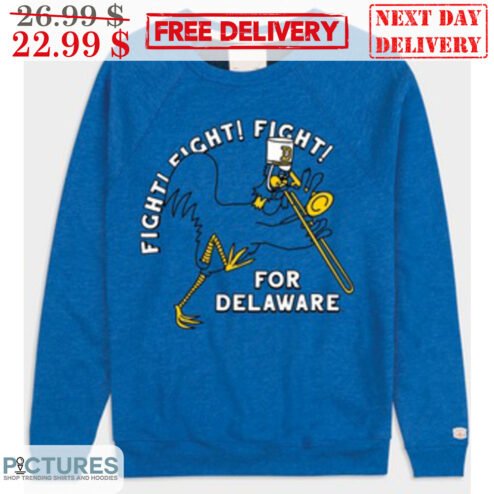 Mascot Fight Fight Fight For Delaware Shirt