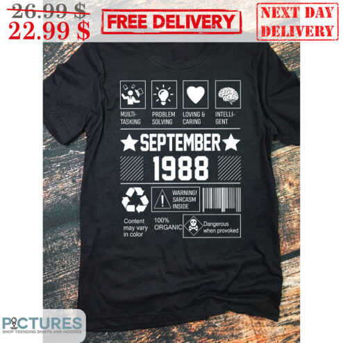 September 1988 Muilti-Tasking Problem Solving Loving And Caring Intelli-gent Shirt