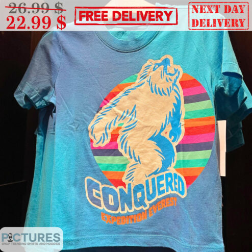 Big Foot Conquered Expedition Everest Vintage Shirt