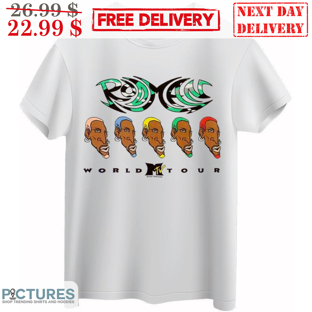 Dennis Rodman World Tour Shirt