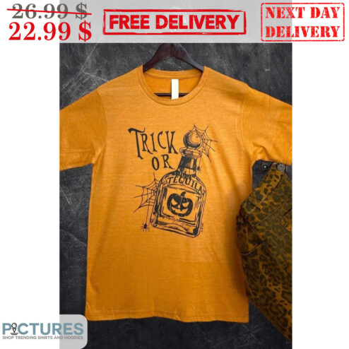 Trick Or Tequila Halloween 2023 Shirt